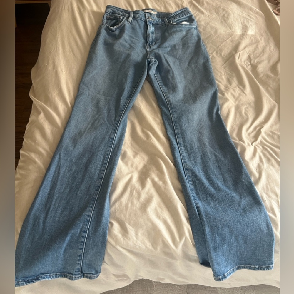 Levi's Light Blue Flare Jeans